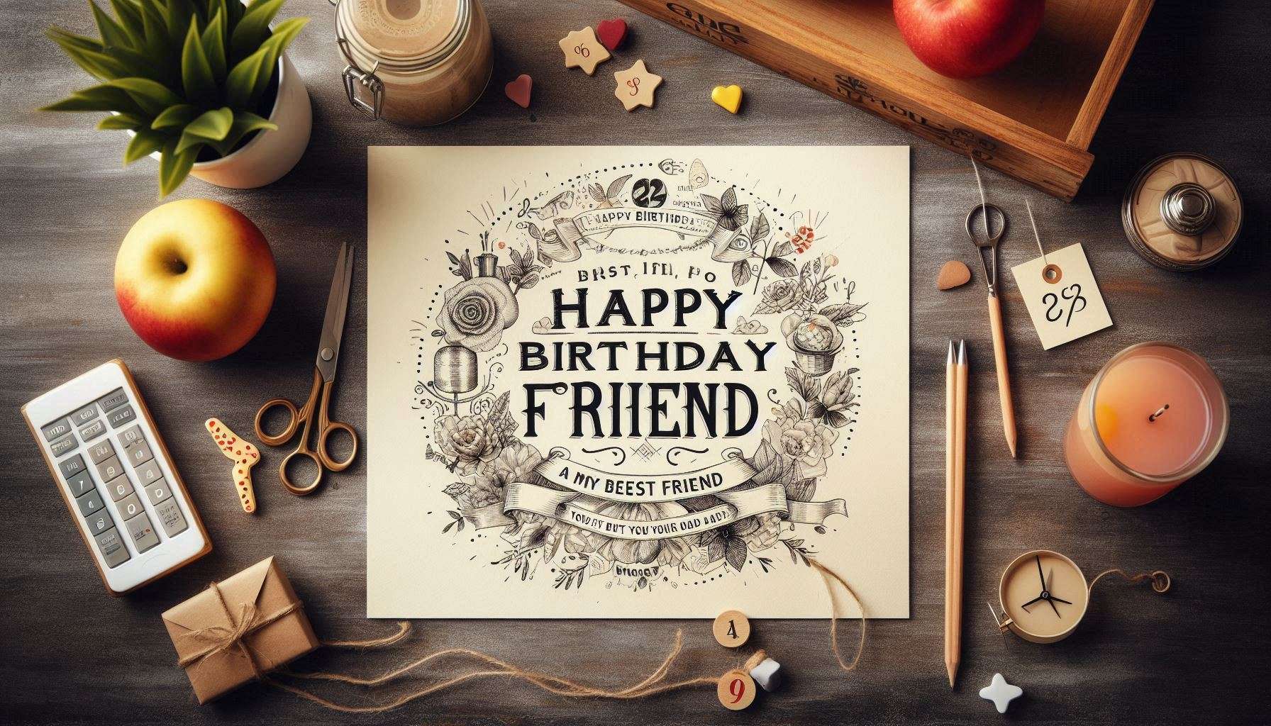 Unique Happy Birthday Messages For Best Friend